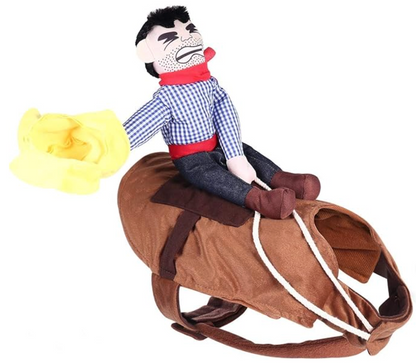 Cowboy Rider Dog Costume